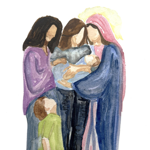 Queen of the Holy Rosary - Walking with Moms in Need